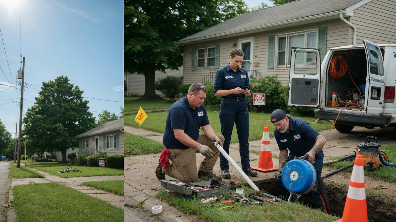 Sewer Line Repair in West York, IL near me